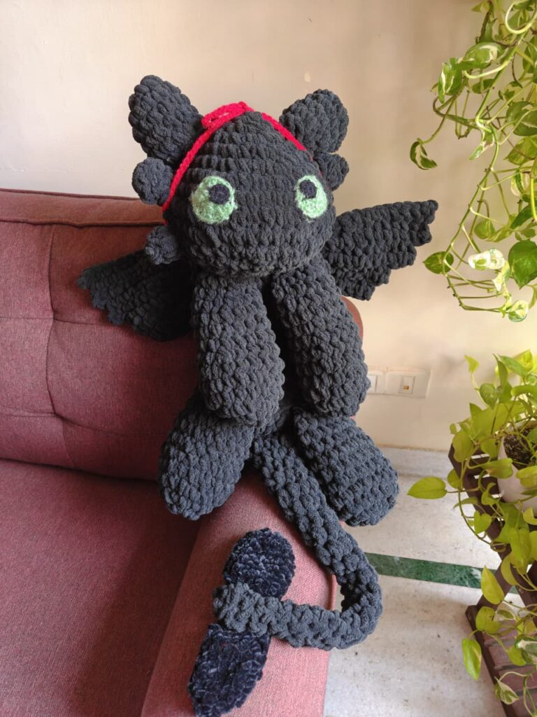 crochet toothless